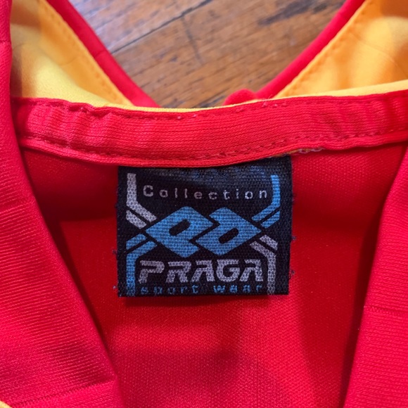 Espana Soccer Jersey Praha Sport Wear Size Large - Picture 3 of 8